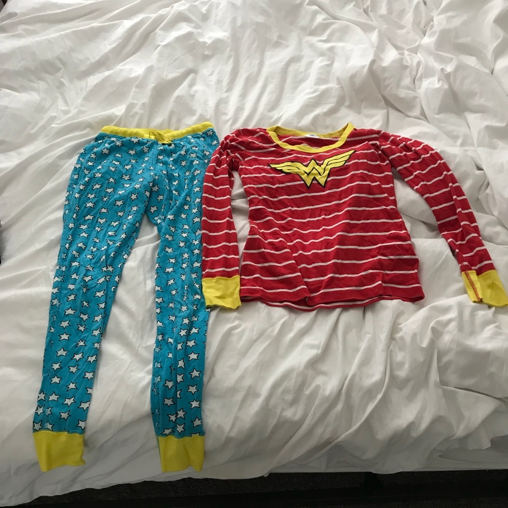 Hanna Andersson Wonder Woman pajamas